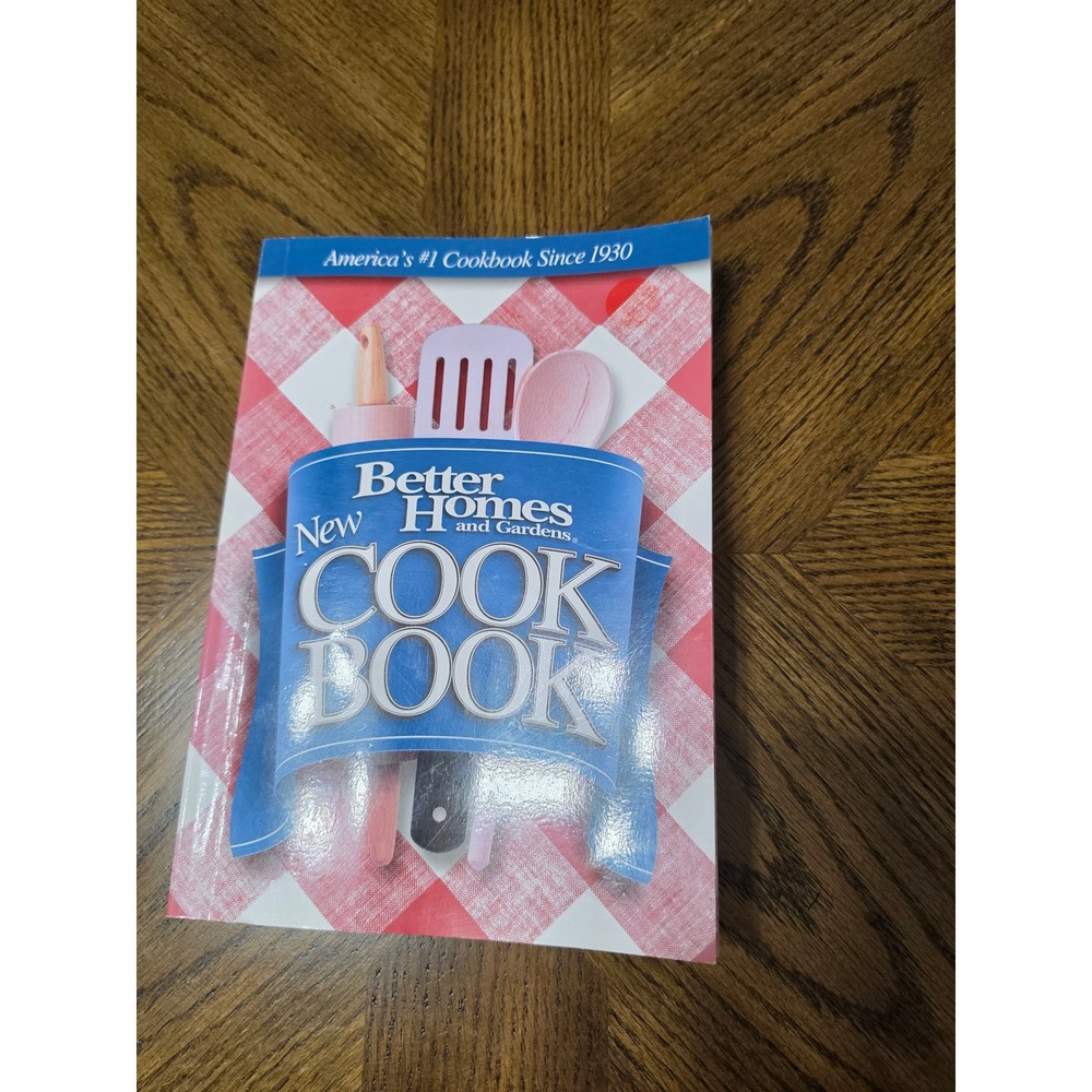 Better Homes and Gardens New Cook Book 12th Edition Red Plaid Trade Paperback